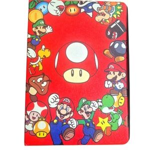 Protect Your Tech! Super Mario Bros. Red iPad Folio Case NWOB